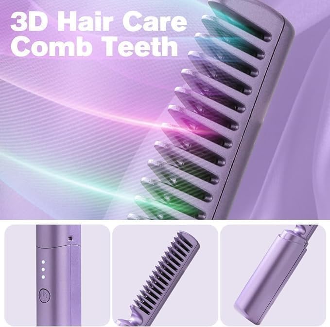 Mini Styler – Rechargeable Cordless Hair Straightener for Smooth Hair Anywhere