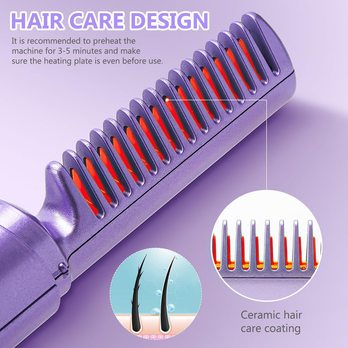 Mini Styler – Rechargeable Cordless Hair Straightener for Smooth Hair Anywhere