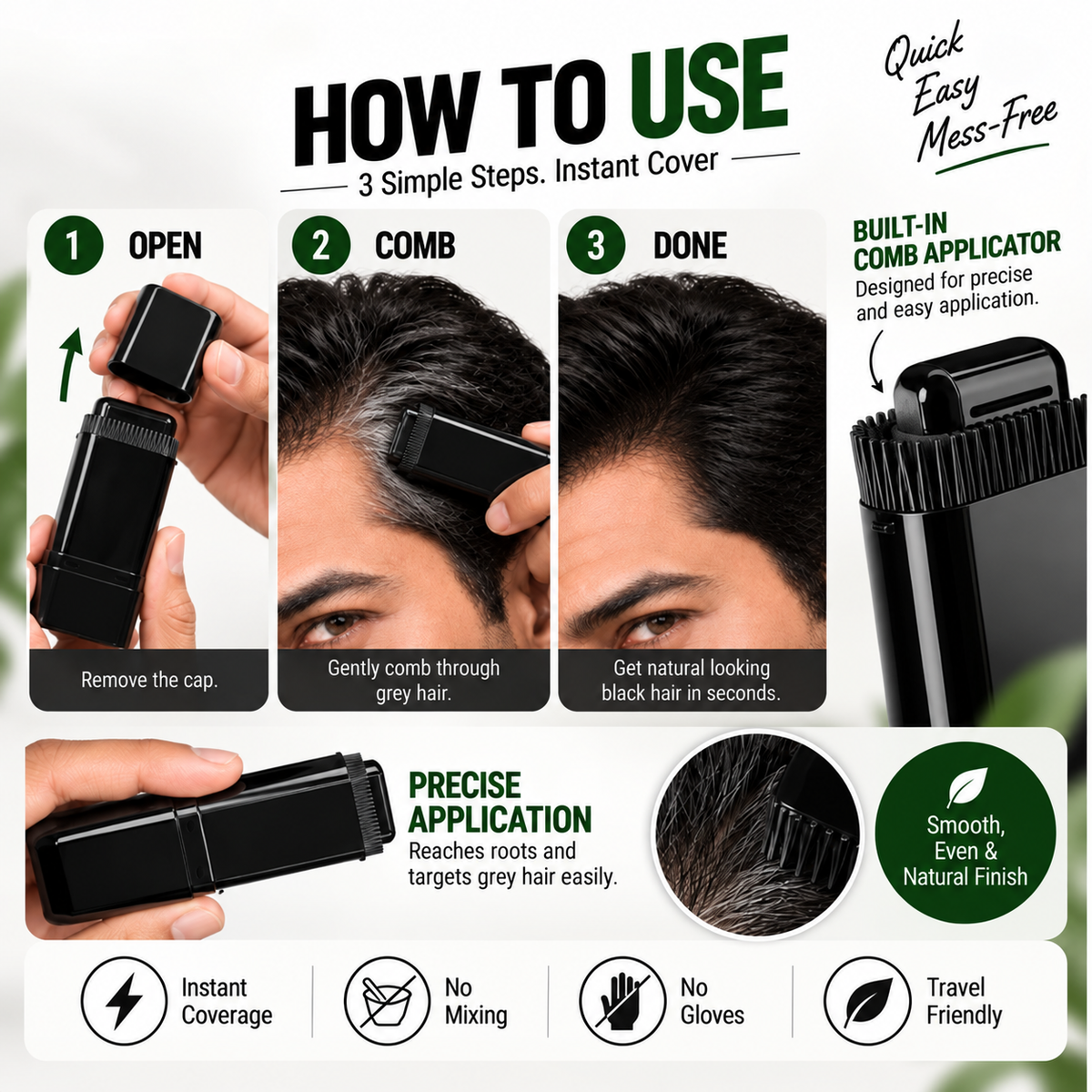 ProColor™ 2 in 1 Hair Color Applicator Comb (BUY1 GET 1 FREE)